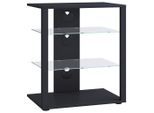 Mid.you , Schwarz , Holzwerkstoff , 60x70x41 cm , Kabeldurchlass ,