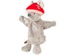 Handpuppe STERNTALER "Maus", grau, Puppen, Kinder, Flauschstoff