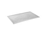 Tablett APS, weiß, B:32,5cm H:1,5cm L:53cm, Melamin, Tabletts, Melamin, weiß, grau