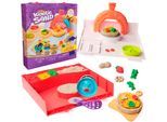 Kreativset SPIN MASTER "Kinetic Sand Squish Pizza Set", bunt, Kreativsets, Kinder, Kreativset