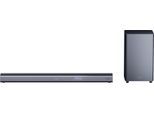 SHARP Soundbar "HT-SBW460", schwarz, B:95cm H:7cm T:11cm, Lautsprecher, mit Dolby Atmos und Drahtlos-Subwoofer