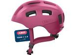 Fahrradhelm ABUS "YOUN-I 2.0" Gr. S, rot (mono rot), Helme, S Kopfumfang: 48cm - 54cm