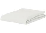Spannbettlaken ESPRIT "SHEET", beige, B:150cm L:200cm, Jersey-Elasthan, Obermaterial: 95% Baumwolle, 5% Elasthan, Bettlaken, Spannbettlaken, mit Gummizug