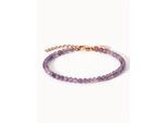 PURELEI Amethyst Armband, verstellbare Länge