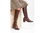 bonprix Stiefel, braun, Gr.36, Zeitloser Stiefel