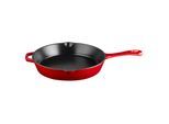 Servierpfanne APS "Gusseisen -5 STARS- emailliert", rot, B:30,5cm H:5,5cm L:46,5cm Ø:29cm, Pfannen, Ø 29 cm, 2 l