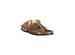 Sandale CMP "Eco Mymosa", Damen, Gr. 39, braun (kupfer, metallic), Obermaterial: 100% Polyurethan PU., Schuhe Sandale