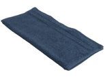 Seiftuch WEWO FASHION "9518S", blau (jeans), B:30cm L:30cm, Frottee, Waschlappen, Seiftuch, saugstark