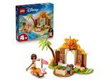 Konstruktionsspielsteine LEGO "Vaianas Hütte und Boot (43282), LEGO Disney Princess", bunt, Spielbausteine, Kinder, Kunststoff, Konstruktionsspielsteine, Made in Europe