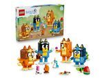 Konstruktionsspielsteine LEGO "Blueys Familie aus LEGO Steinen (11217), LEGO Bluey", bunt, Spielbausteine, Kinder, Kunststoff, Konstruktionsspielsteine, Made in Europe