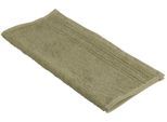 Seiftuch WEWO FASHION "9518S", grün (sage), B:30cm L:30cm, Frottee, Waschlappen, Seiftuch, saugstark