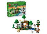 Konstruktionsspielsteine LEGO "Erstes Abenteuer in der Nacht (21593), LEGO Minecraft", bunt, Spielbausteine, Kinder, Kunststoff, Konstruktionsspielsteine, Made in Europe