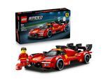 Konstruktionsspielsteine LEGO "Ferrari 499P (77261), LEGO Speed Champions", rot (bunt), Spielbausteine, Kinder, Kunststoff, Konstruktionsspielsteine, Made in Europe