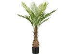 Kunstpalme CREATIV GREEN "Phönixpalme", grün, H:120cm, Kunststoff, Kunstpflanzen, Kunstpalme, mit naturgetreuen Palmwedeln