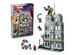 Konstruktionsspielsteine LEGO "Großer Showdown: Spider-Man vs. Hulk (76350), LEGO Super Heroes", bunt, Spielbausteine, Kinder, Kunststoff, Konstruktionsspielsteine, Made in Europe