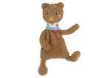 Kuscheltuch FEHN "FredErik, Bär klein", Baby, braun, Plüsch, Schnuffeltücher