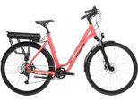E-Bike KROSS "E-Citybike Sentio Hybrid 2.0 28 Zoll orange" Gr. 51, rot (orange, schwarz), Elektrofahrräder, 51cm, 28 Zoll (71,12cm), Pedelec, Elektrofahrrad für Damen und Herren