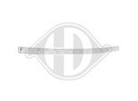 DIEDERICHS Blende, Stoßfänger 1686068 hinten für Mercedes