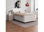 Möbelix , Champagner , Textil , H3 , 1,1-Zonen , 140x200 cm ,