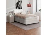Möbelix , Beige , Textil , H3 , 1,1-Zonen , 140x200 cm ,