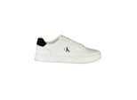 Calvin Klein Bianco Polyurethaan Heren Sneaker
