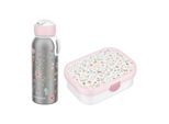 Lunchbox MEPAL "Lunchset mit Thermoflasche Campus 2er Set", bunt (fairy wonders), B:2cm H:2cm L:2cm, Kunststoff, Lebensmittelaufbewahrungsbehälter, Lunchbox, Spülmaschinengeeignet