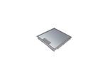 Tehalit Klappdeckel Q4(594)Rahmen 5mm grau Bef-Set 5-1 KDQ0805 egr ; hager (5300299)