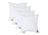 FÜLLKISSEN 4er-Set – 55/55 cm, Super-Mikrofaser