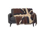 JACQUARD-WOHNDECKE Union Jack 150/200 cm Limited Edition, 100% Baumwolle