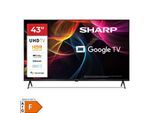 Sharp 43HL4265E 43 Zoll 4K Ultra HD LED Fernseher Google TV Dolby Vision Atmos HDMI 2.1 Triple Tuner