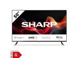 Sharp 50GL4060E - 50 Zoll 4K Ultra HD LED Google TV Smart TV Fernseher Dolby Vision Dolby Atmos HDMI 2.1
