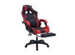 HTI-Living Gaming Stuhl Krit Eco Schwarz-Rot