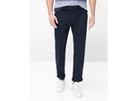 Chinohose BRAX "Style EVANS", Herren, Gr. 24, Normalgrößen, nachtblau, Web, 77% Baumwolle, 20% Lyocell, 3% Elasthan, Hosen Chinohose