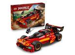 Konstruktionsspielsteine LEGO "15-jähriges Jubiläum: X-1 Ninja Supercar (71867), LEGO Ninjago", rot (bunt), Spielbausteine, Kinder, Kunststoff, Konstruktionsspielsteine, Made in Europe