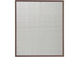 Insektenschutz-Fensterrahmen HECHT INTERNATIONAL "MASTER SLIM POLLE", braun (rahmen: braun gewebe: anthrazit), B:100cm H:120cm, Insektenschutzgitter, Insektenschutz-Fensterrahmen, Pollenschutzgewebe Maße 100x120 cm