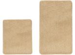 Badematte KLEINE WOLKE "RELAX, Badvorleger, Badezimmer Teppich", beige (champagner), H:30mm, Polyacryl, Badematten, Badematte, Badteppich, meliert, rechteckig, rund & als Set erhältlich