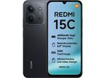 XIAOMI Smartphone "Redmi 15C 4+128GB", Energieeffizienz: A, schwarz (midnight schwarz), 128 GB, Mobiltelefone, Smartphone