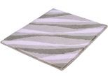 Badematte KLEINE WOLKE "Dream, Badvorleger, Badezimmer Teppich", weiß (auster), H:20mm, Polyacryl, Badematten, Badematte, Badteppich, Wellen Design