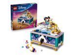 Konstruktionsspielsteine LEGO "Jasmins Schmuckkästchen (43295), LEGO Disney Princess", bunt, Spielbausteine, Kinder, Kunststoff, Konstruktionsspielsteine