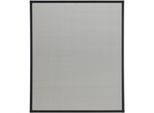 Insektenschutz-Fensterrahmen HECHT INTERNATIONAL "Basic", grau (rahmen: anthrazit gewebe: anthrazit), B:100cm H:120cm, Insektenschutzgitter, Insektenschutz-Fensterrahmen