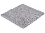 Badematte KLEINE WOLKE "Dana, Badvorleger, Badezimmer Teppich", grau (silbergrau), H:25mm, Baumwolle, Polyester, Badematten, Badematte, Badteppich, Uni Farben, quadratisch & rechteckig erhältlich