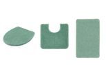 Badematte KLEINE WOLKE "RELAX, Badvorleger, Badezimmer Teppich", maledivia, H:30mm, Polyacryl, Badematten, Badematte, Badteppich, meliert, rechteckig, rund & als Set erhältlich