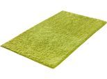 Badematte KLEINE WOLKE "»Chrissy«, Badvorleger, Badezimmer Teppich", grün (palme), H:12mm, Baumwolle, Badematten, Badematte, Badteppich, Uni Farben