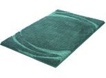 Badematte KLEINE WOLKE "»Mystic«, Badvorleger, Badezimmer Teppich", petrol, H:25mm, Polyacryl, Badematten, Badematte, Badteppich, modernes Design, Hoch-Tief Effekt, rechteckig & rund