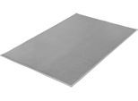 Badematte KLEINE WOLKE "»Velvet«, Badvorleger, Badezimmer Teppich", platin, H:5mm, Polyester, Badematten, Badematte, Badteppich, Uni Farben, Samt-Optik, leichter Schimmer