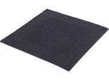 Badematte KLEINE WOLKE "Cotone, Badvorleger, Badezimmer Teppich" Gr. 1, grau (schiefer), H:17mm, Baumwolle, Badematten, Badematte, Badteppich, Uni Farben, reine Baumwolle, waschbar