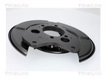 TRISCAN Spritzblech, Bremsscheibe 812514208 Hinterachse links für NISSAN