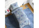 Kinderbettwäsche DISNEY "Frozen Magical Moment", blau, B/L: 135cm x 200cm, 1 Stk., 1 Stk., Linon, B/L: 80cm x 80cm, 2, Linon, Obermaterial: 100% Baumwolle, Bettwäsche, Kinderbettwäsche, 100% Baumwolle