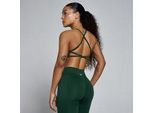 MP Women's Lift Seamless Strappy Bra - Dark Emerald - XL