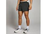 MP Herren 7,5 cm Gewebte Trainingsshorts – Verwaschenes Schwarz - XL